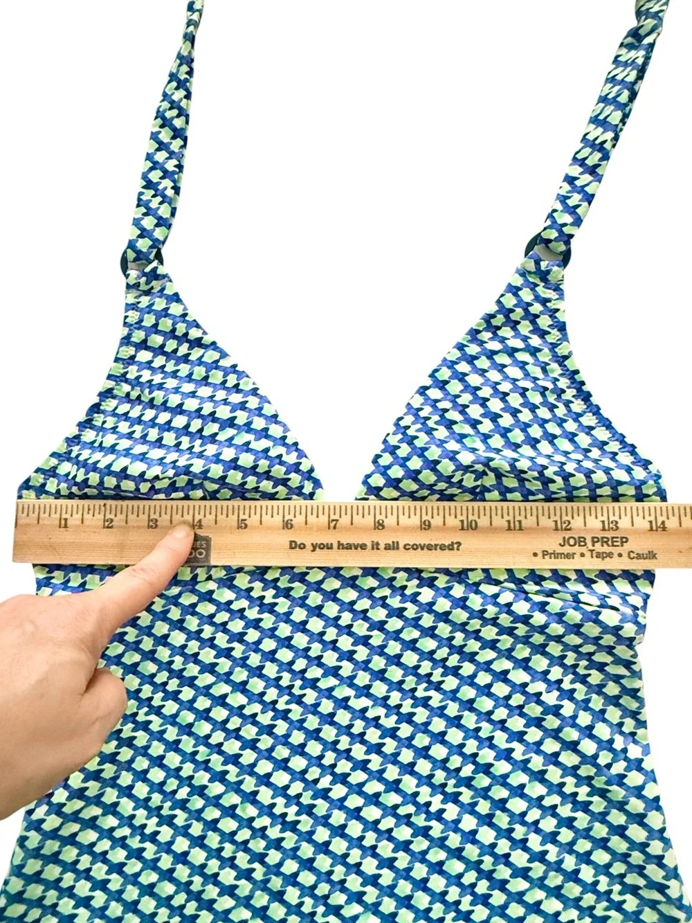 Tommy Bahama Palm Modern Mosaic Pool Ring Tankini Top